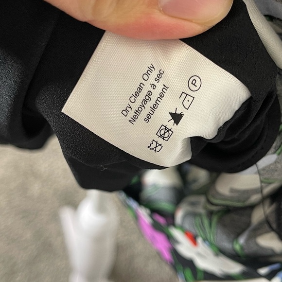 Veronica Beard Janis Ruched Floral Mini Dress Poplin Bubble Sleeves Designer 6 - Picture 14 of 14